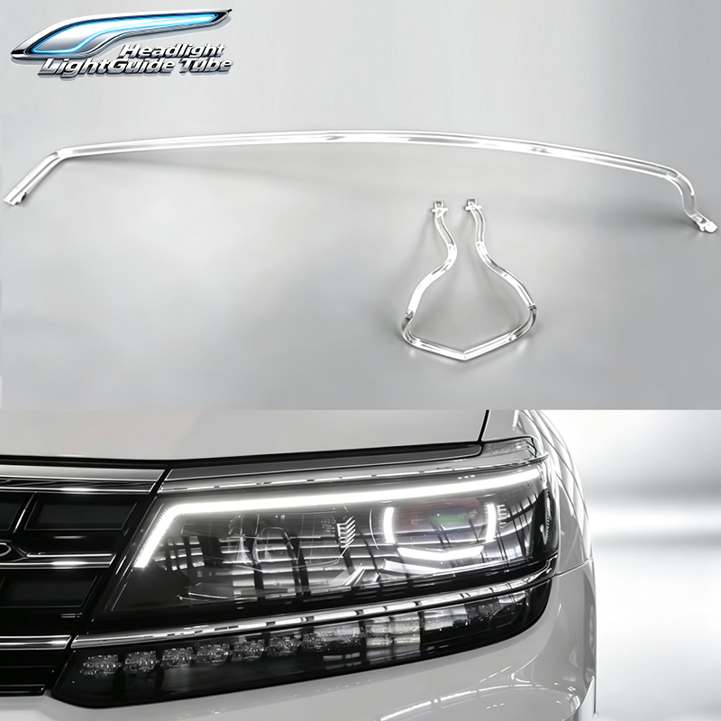 Running Headlamp - Scheinwerfer-DRL-Lichtleiter, Tagfahrlichtstreifen für VW Tiguan 2017