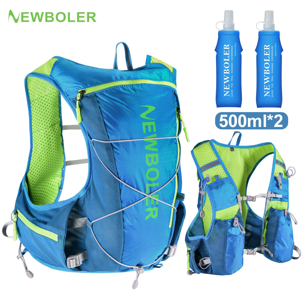 Hydration Vest - NEWBOLER Lauf-Hydrationsweste Rucksack Fahrrad-Hydrationssystem Lauf-Rucksack Wander-Marathon