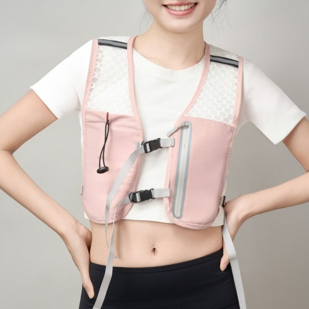 Hydration Vest - Atmungsaktive Trinkweste für Läufer, leichtes, reflektierendes