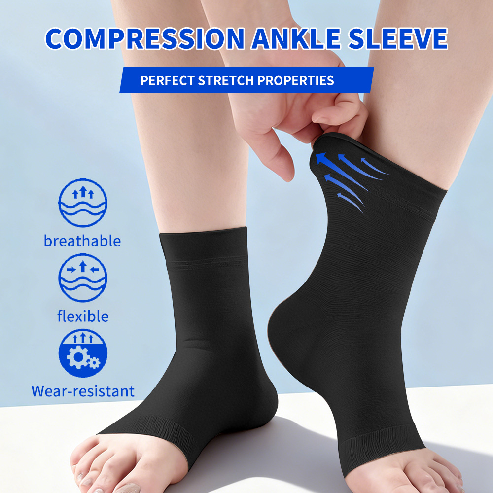 Ankle Brace - 1 Paar Medizinische Kompressions-Knöchelgelenk-Fixierbandage für Sport,