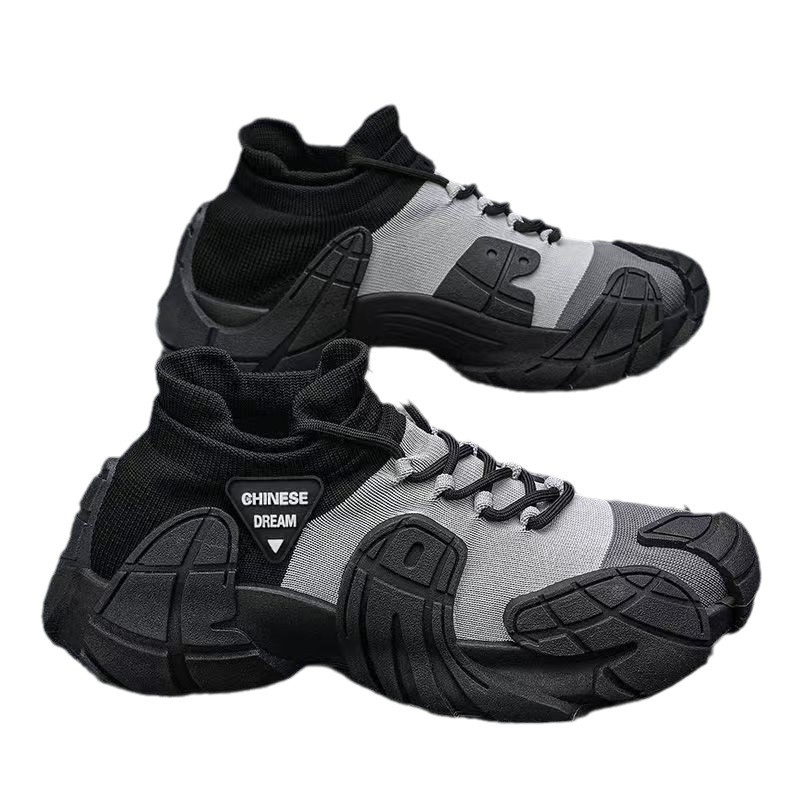 Sports Socks - Neue leichte Herrenschuhe mit dicken Sohlen,