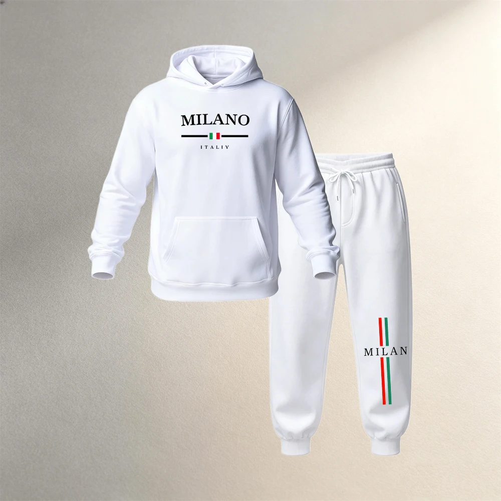 Joggers Pants - Herrenbekleidung Hoodie-Sets 2-teilig Herbst Winter Herren