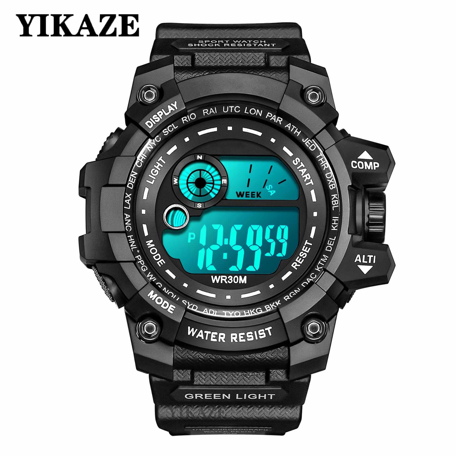 Yikaze Herren LED Digitaluhren – Running Watch Bewertung und Preis