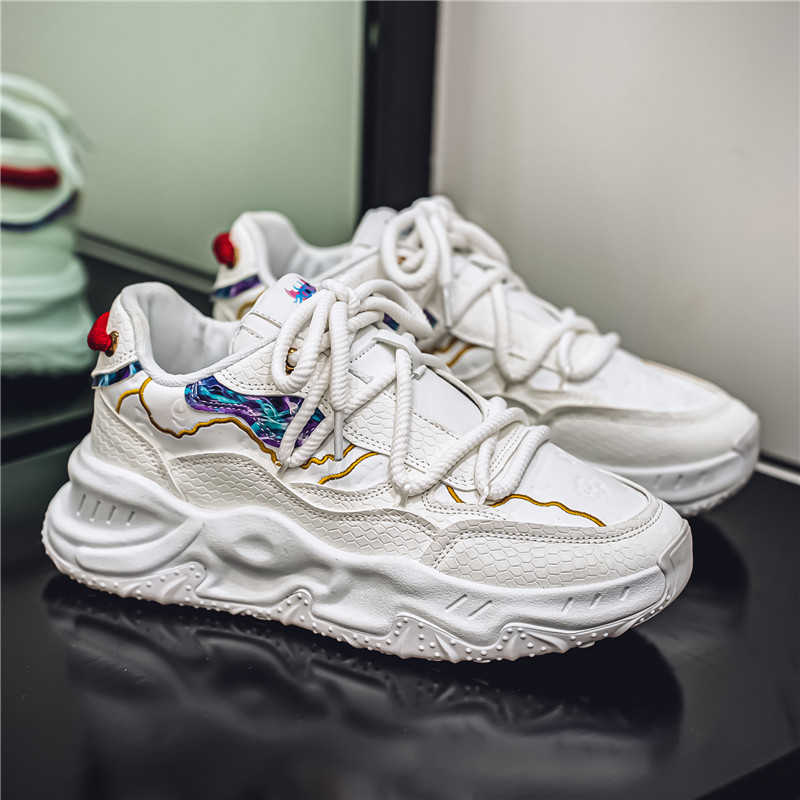 Runde Fußbett-Sneaker mit gewe – Running Shoes Men Bewertung und Preis