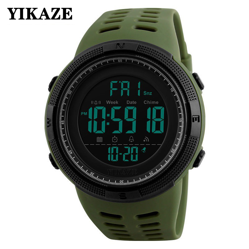 YIKAZE X01 Herren Digitaluhren – Running Watch Bewertung und Preis