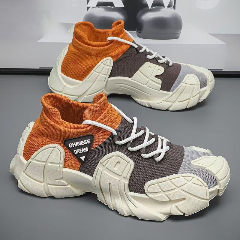 Neue leichte Herrenschuhe mit  – Sports Socks Bewertung und Preis