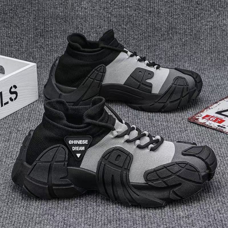 Neue leichte Herrenschuhe mit  – Sports Socks Bewertung und Preis