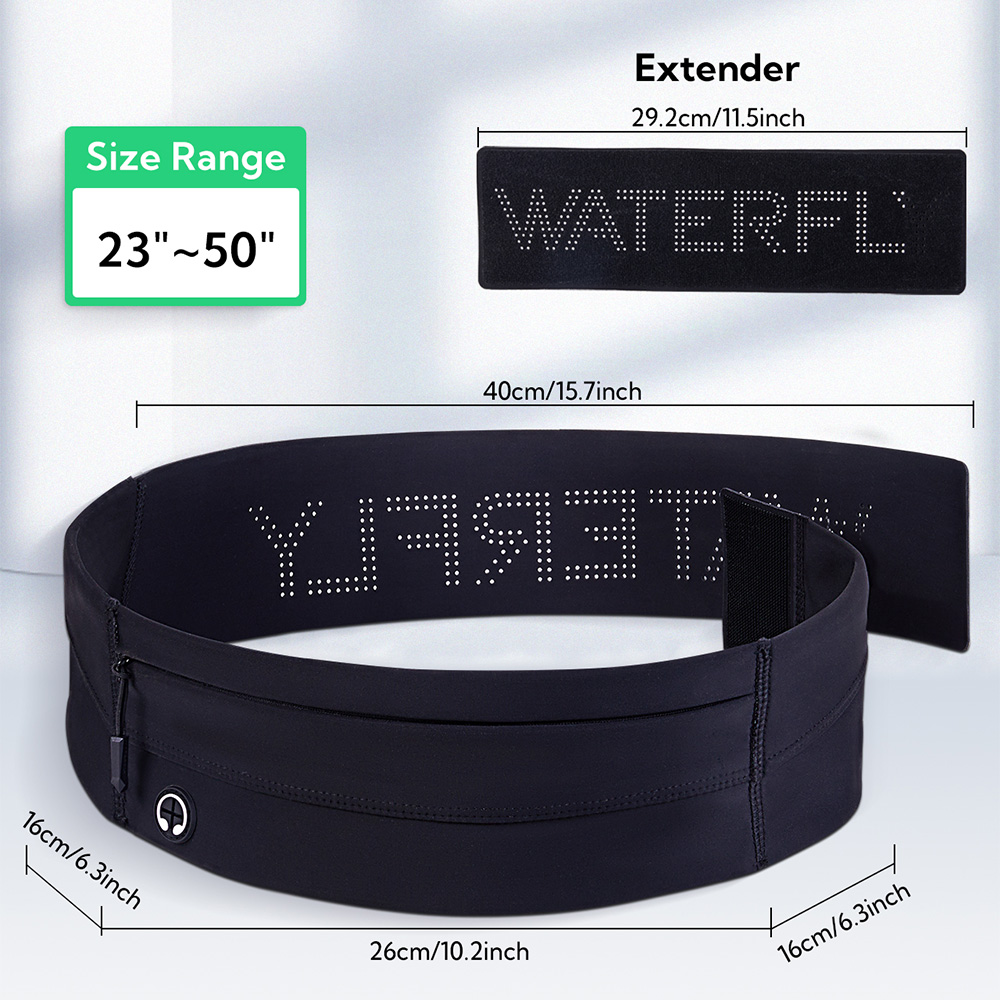 WATERFLY Laufgürtel Fanny Pack – Running Belt Bewertung und Preis