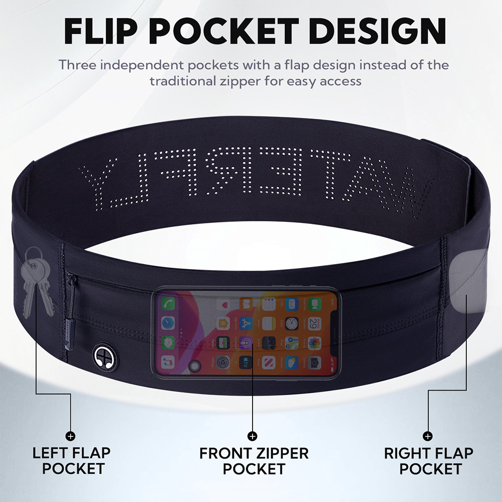 WATERFLY Laufgürtel Fanny Pack – Running Belt Bewertung und Preis