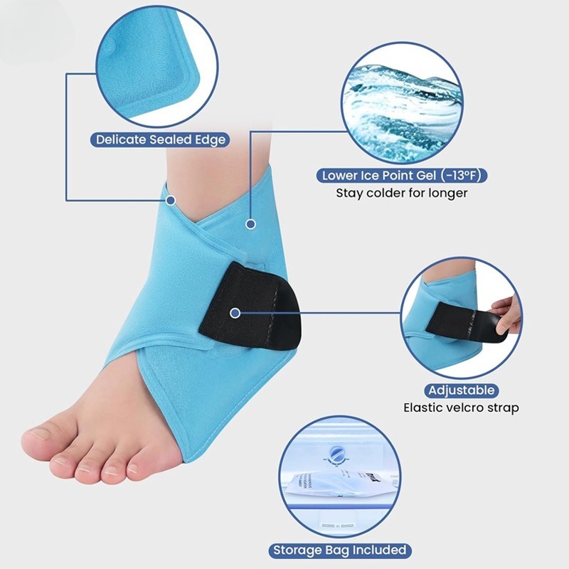 Weiche Gel-Knöchelkompresse fü – Ankle Brace Bewertung und Preis