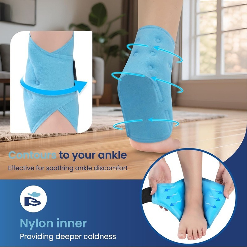 Weiche Gel-Knöchelkompresse fü – Ankle Brace Bewertung und Preis